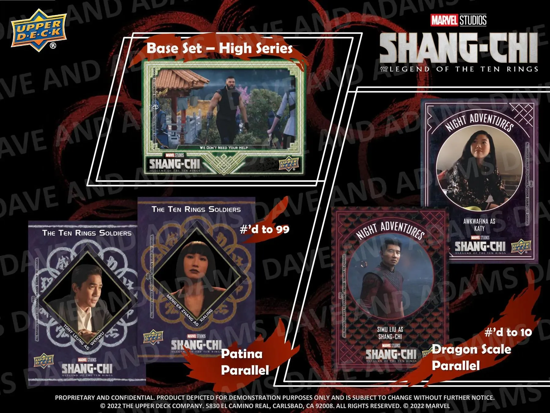 2023 Upper Deck Marvel Studios Shang-Chi and the Legend of the Ten Rings Hobby Box