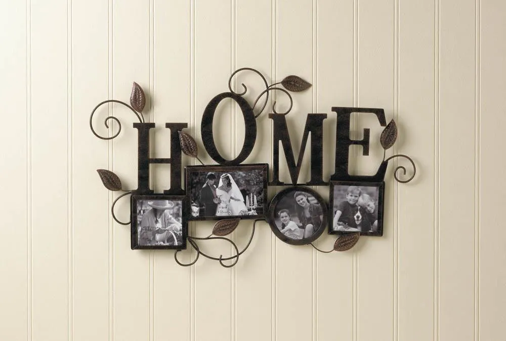 4 Photo Home Wall Frame