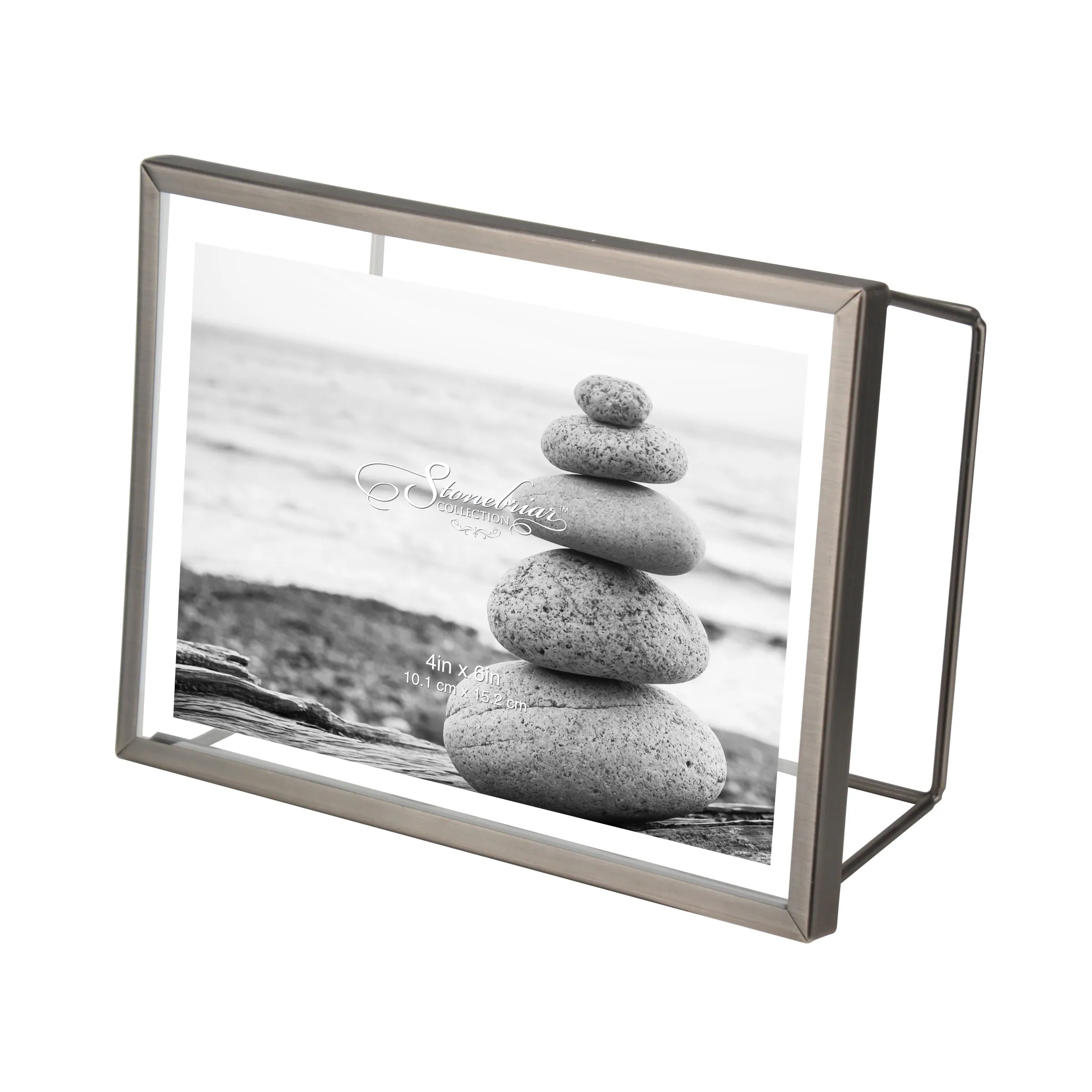 4x6 Wire Frame - Brushed Gun metal (WS)