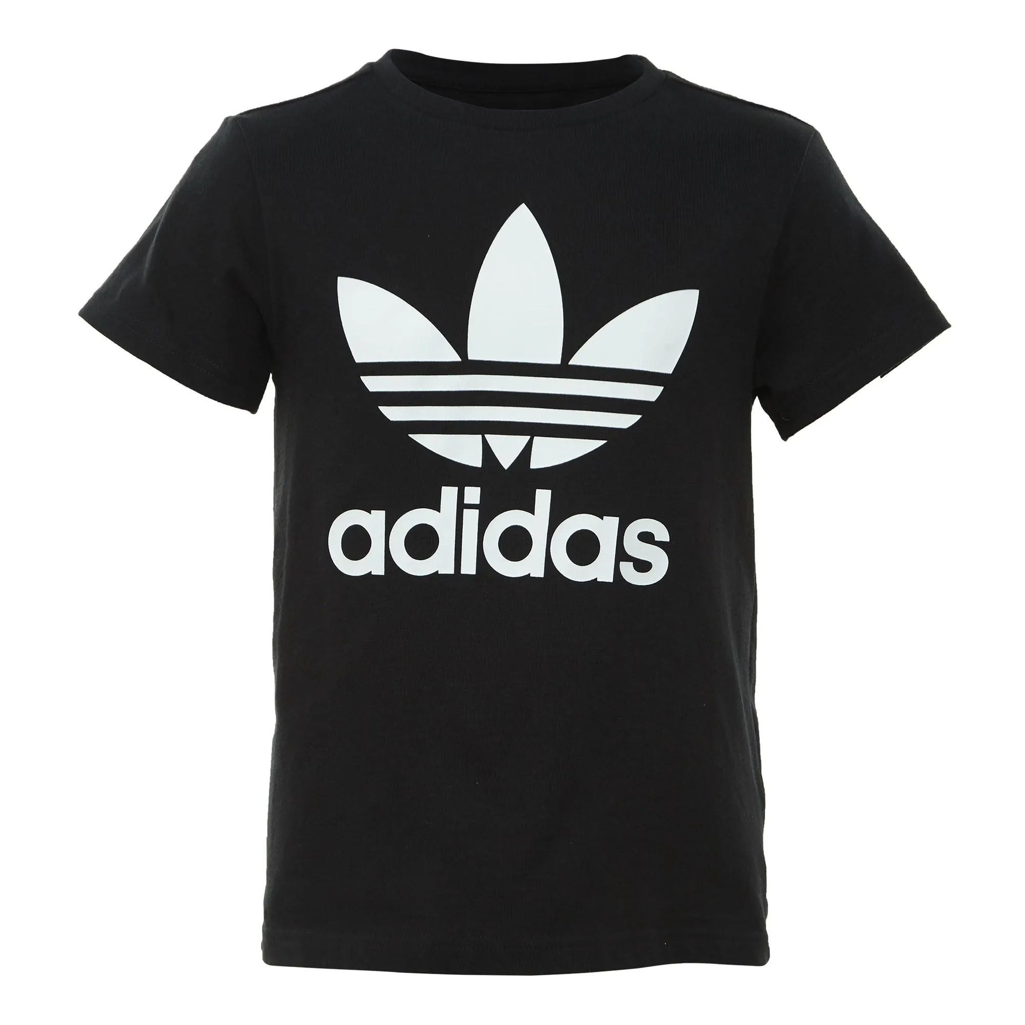 Adidas Trefoil Tee Big Kids Style : Dv2905-BLACK/WHITE