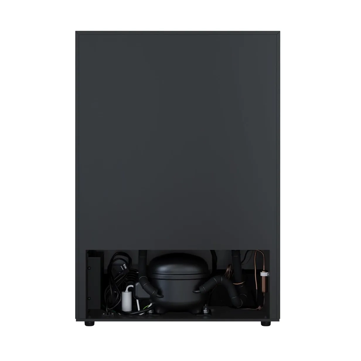 Avallon AWC241DBLSS 24" Wide 45 Bottle Capacity Dual Zone Wine Cooler in Black Stainless Steel