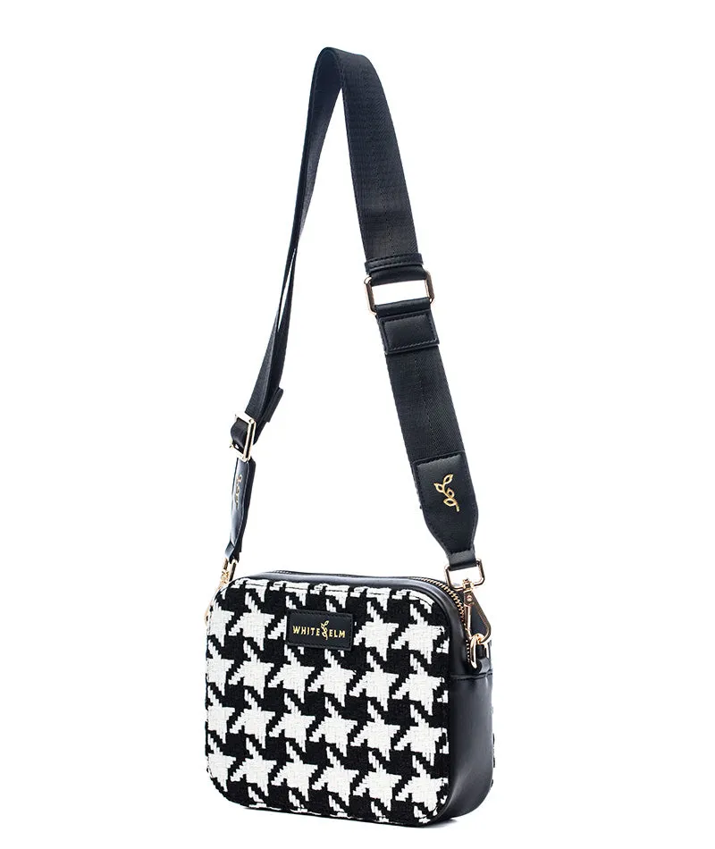 Bexley Crossbody Bag - Houndstooth