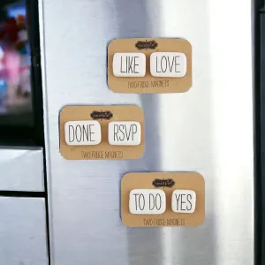 Bistro Fridge Magnet Sets by Mud Pie