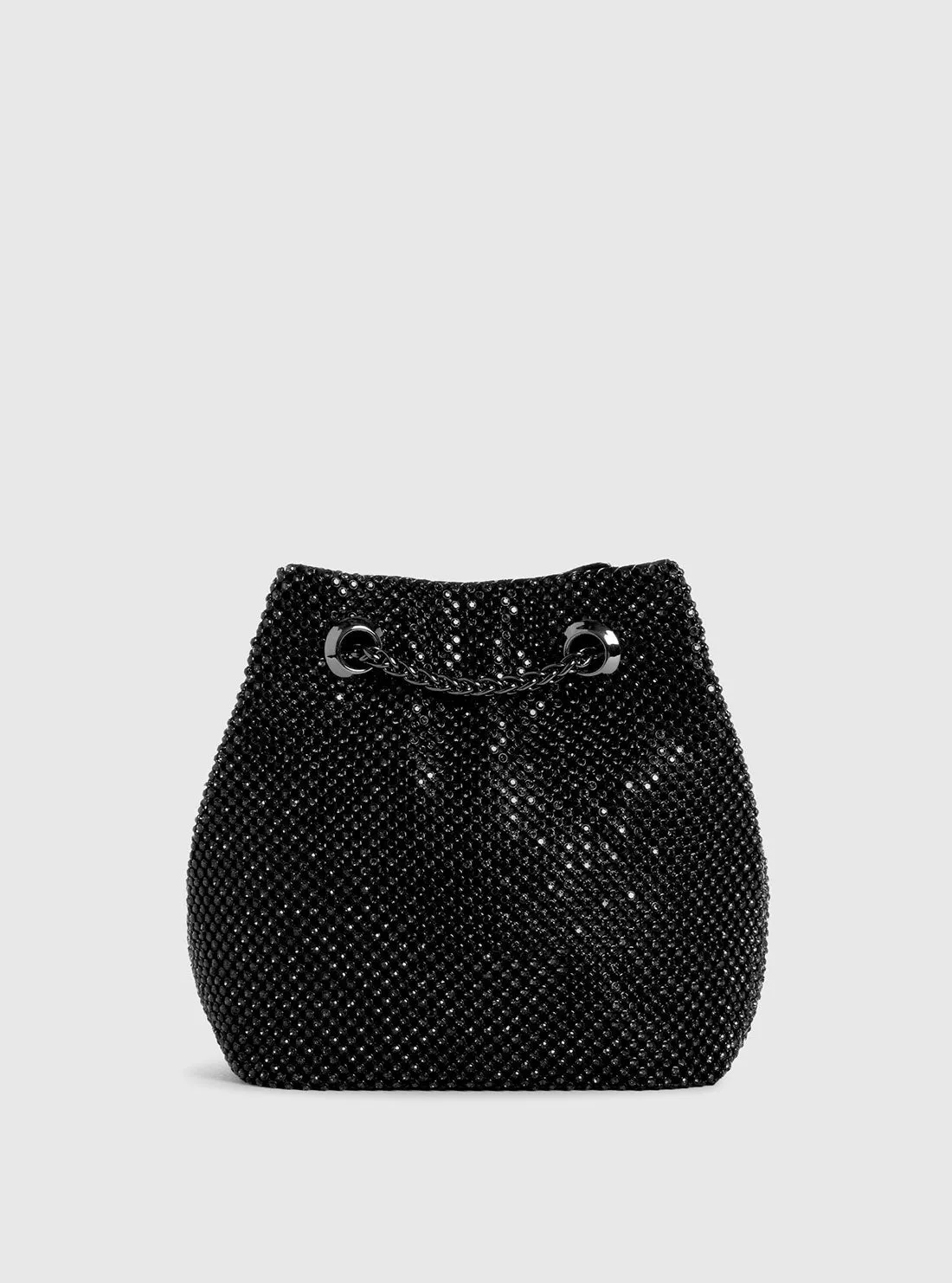 Black Zalina Pouch Bag