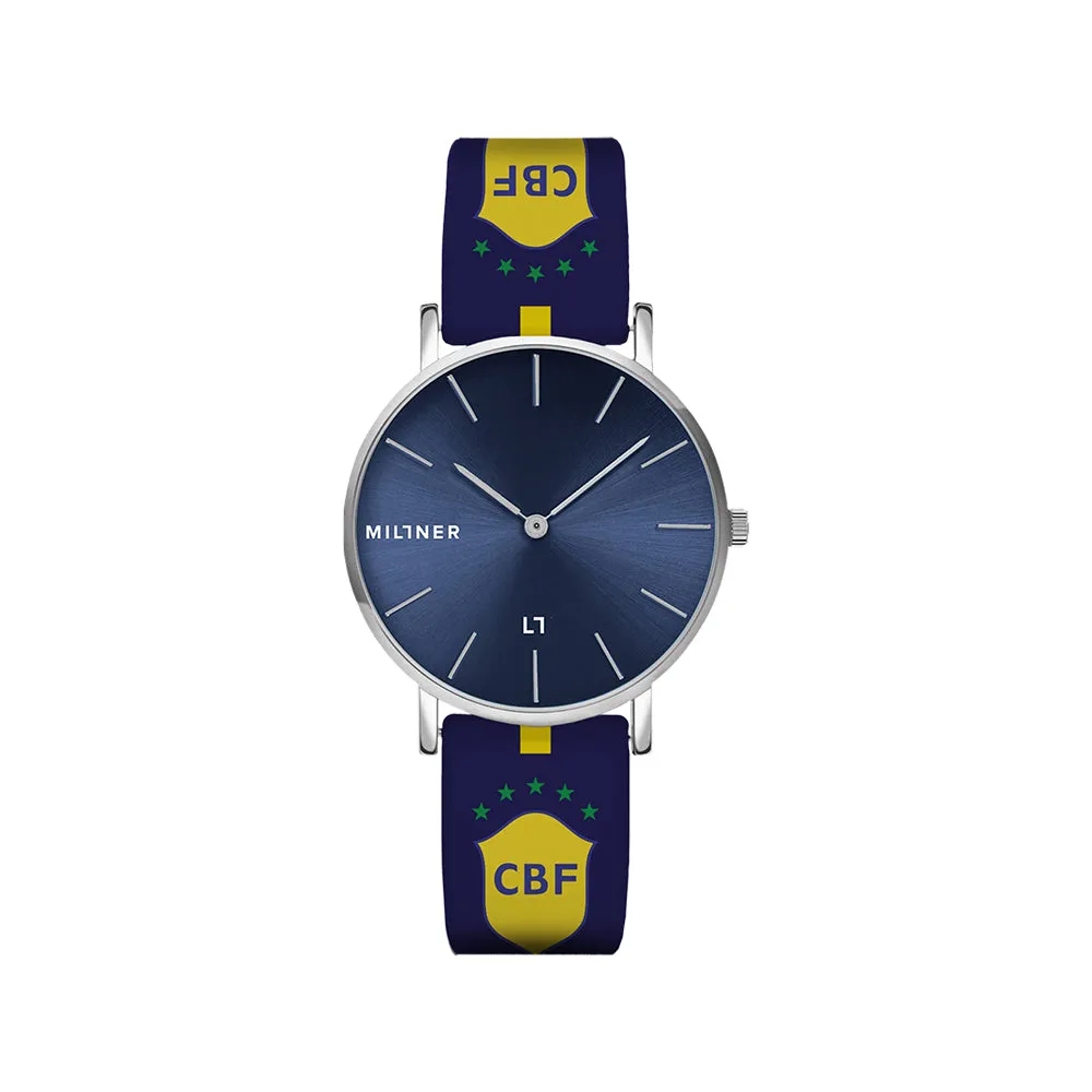 Brazil Rub Navy Blue 39 Watch