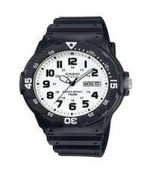 Casio Men's Dive Style Watch, Black-white