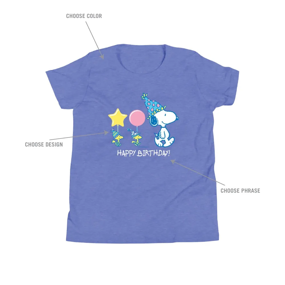 Choose Your Favorite Design Birthday Customized Kids T-Shirt