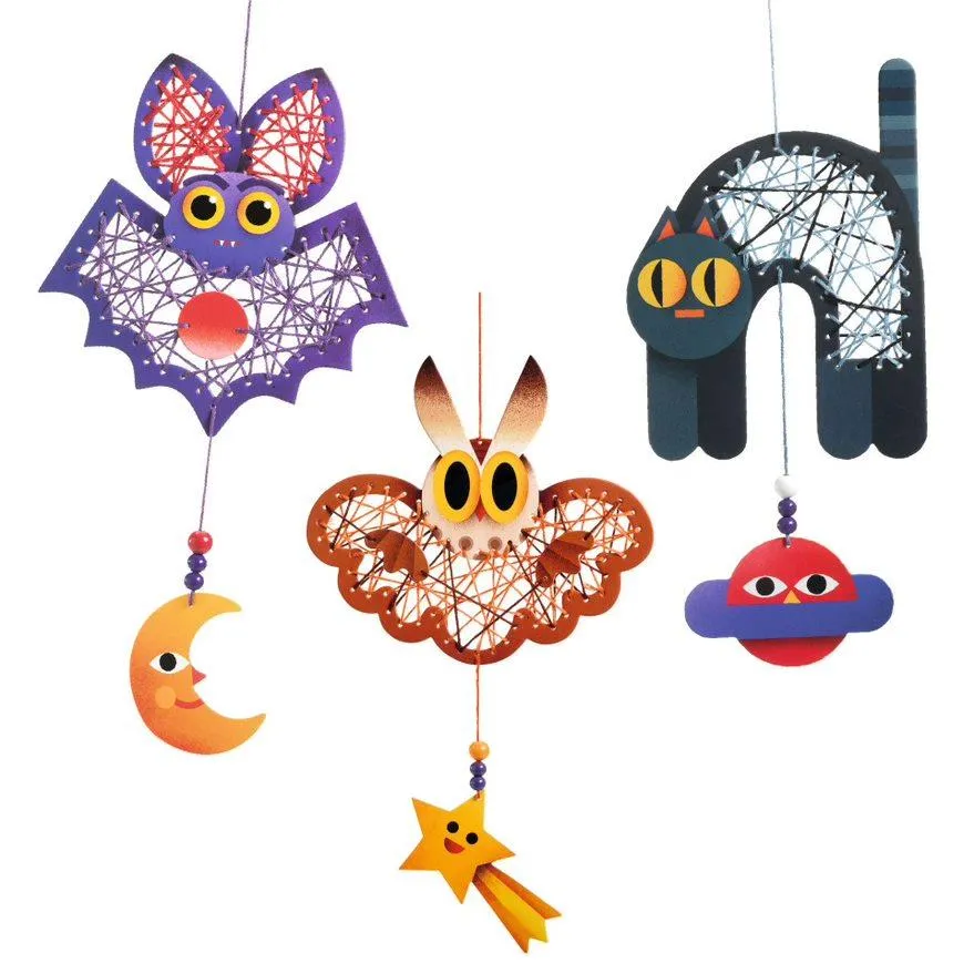 Djeco Artistic String Art Kit - Night Time