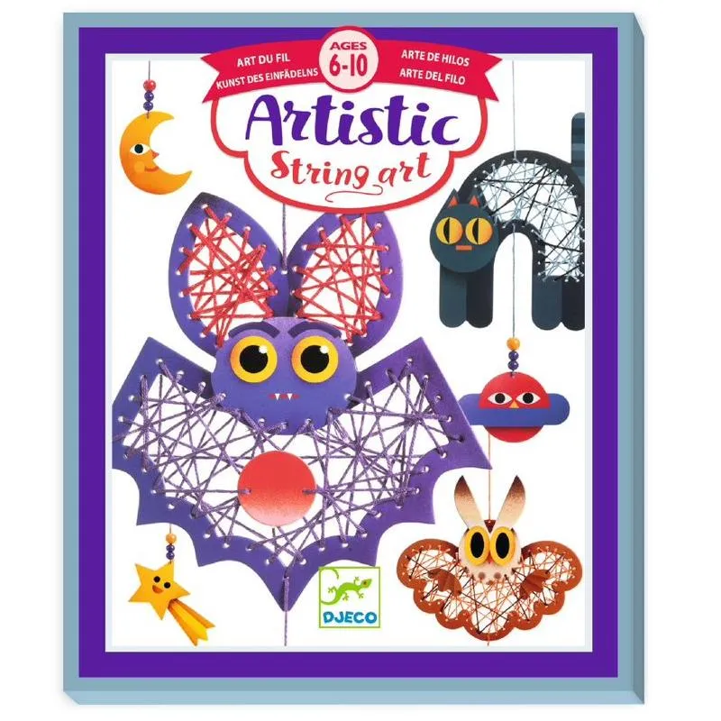 Djeco Artistic String Art Kit - Night Time