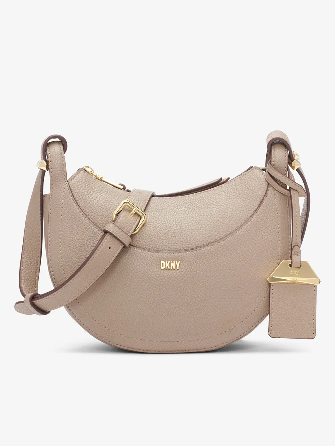 DKNY Women Brown Solid Handbag