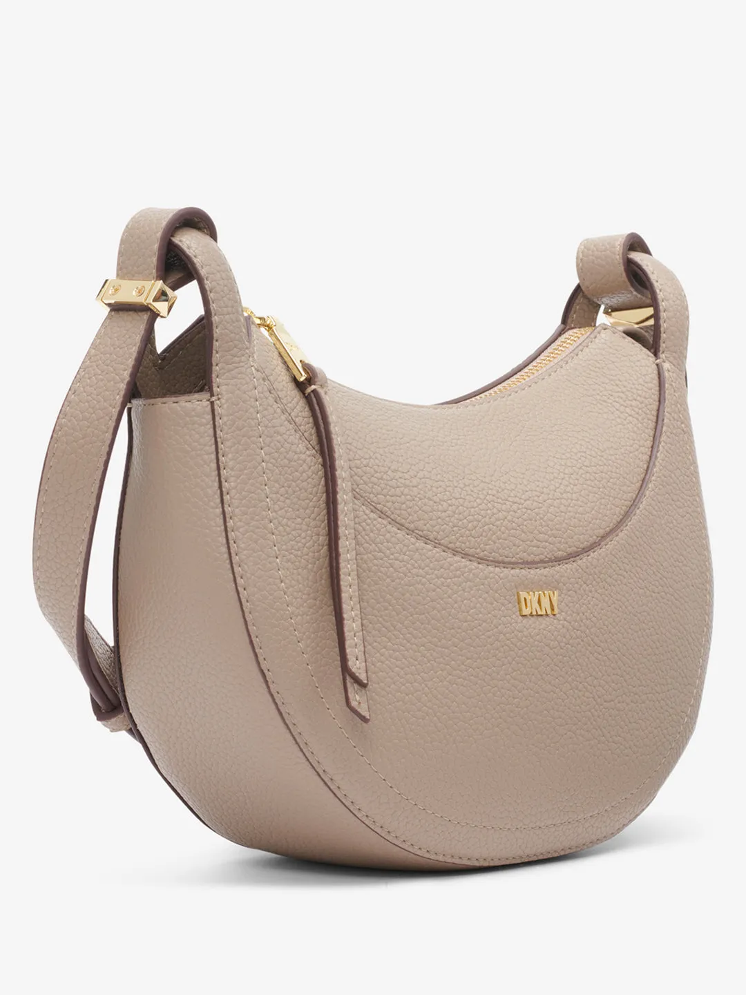 DKNY Women Brown Solid Handbag