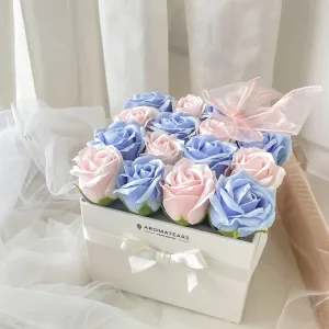 Eternal Love Soap Rose Box (Square)