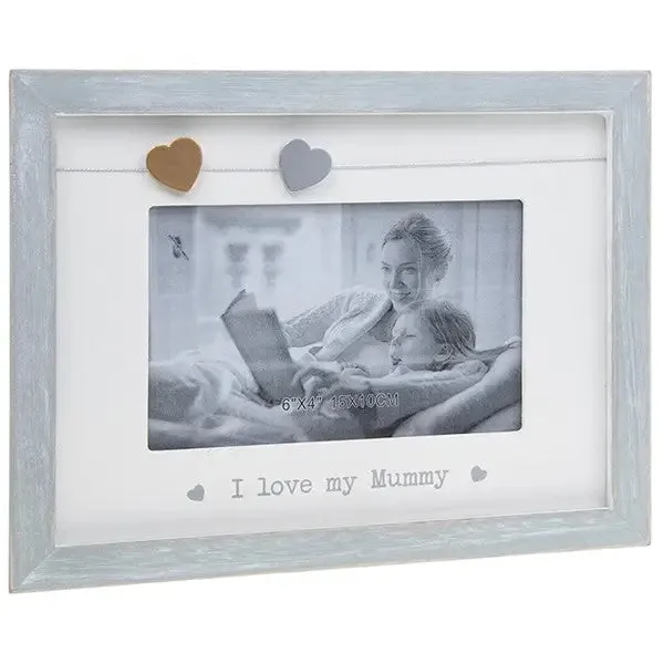 Heart Strings I Love My Mummy Photo Frame 6x4