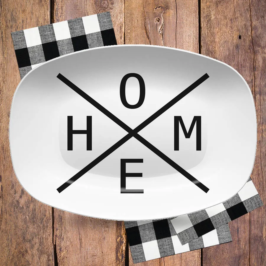 Home  Love  Farm Platter | 4 Designs | Custom Personalized Platter