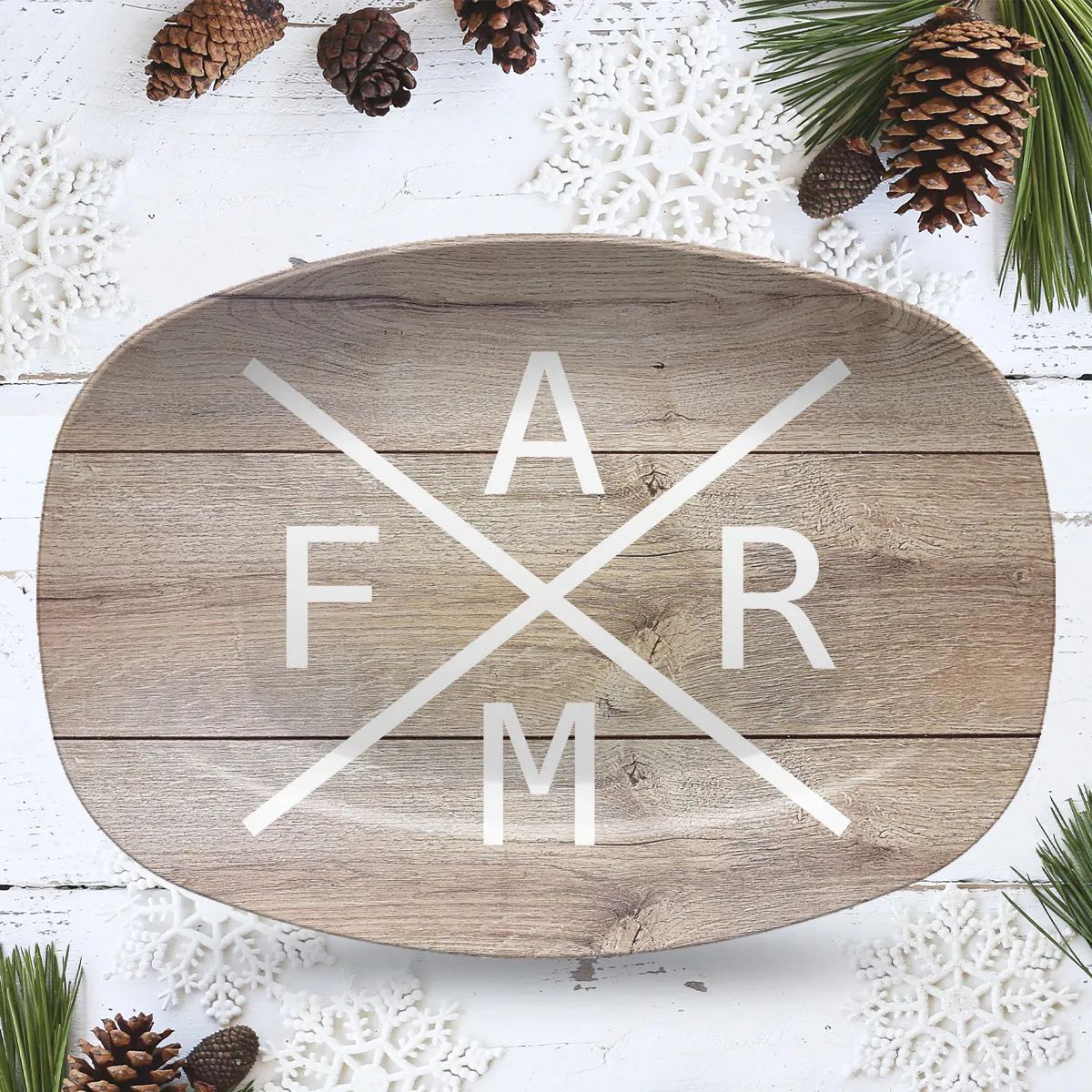 Home  Love  Farm Platter | 4 Designs | Custom Personalized Platter