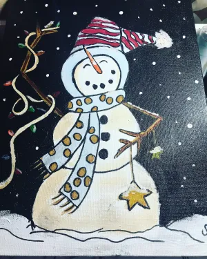 Joyful Snowman Paint Kit