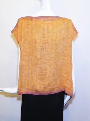 Karim Jaekel - Silk/Linen IKAT Top