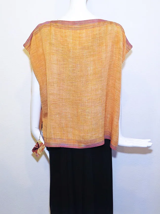 Karim Jaekel - Silk/Linen IKAT Top