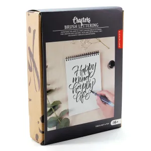 Kikkerland Crafters Brush Lettering Kit