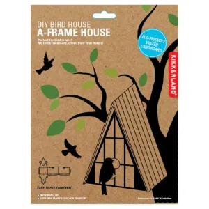 Kikkerland DIY A-Frame Bird House