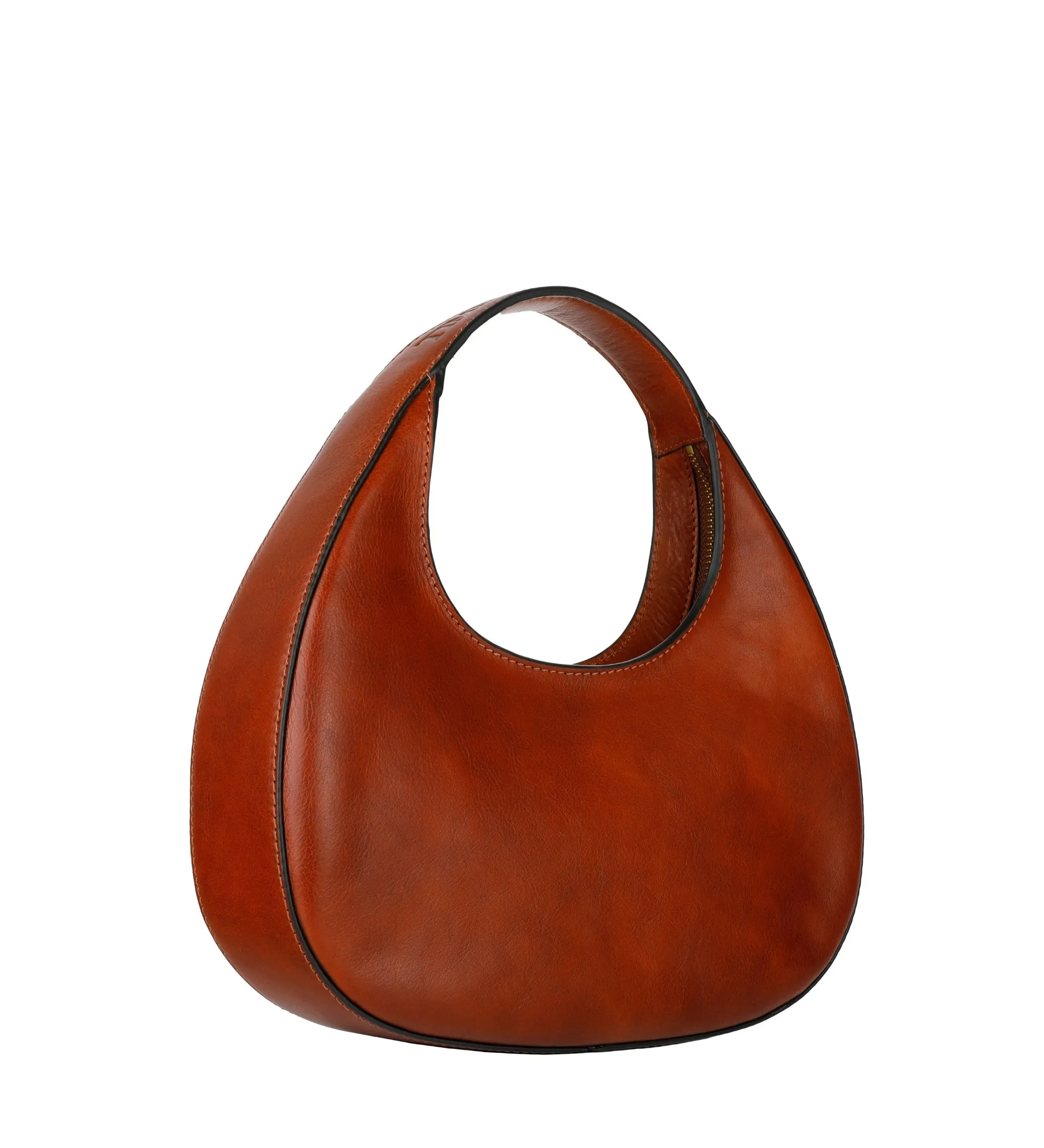 Leather Half-Moon Handbag for Women – The Moonstone