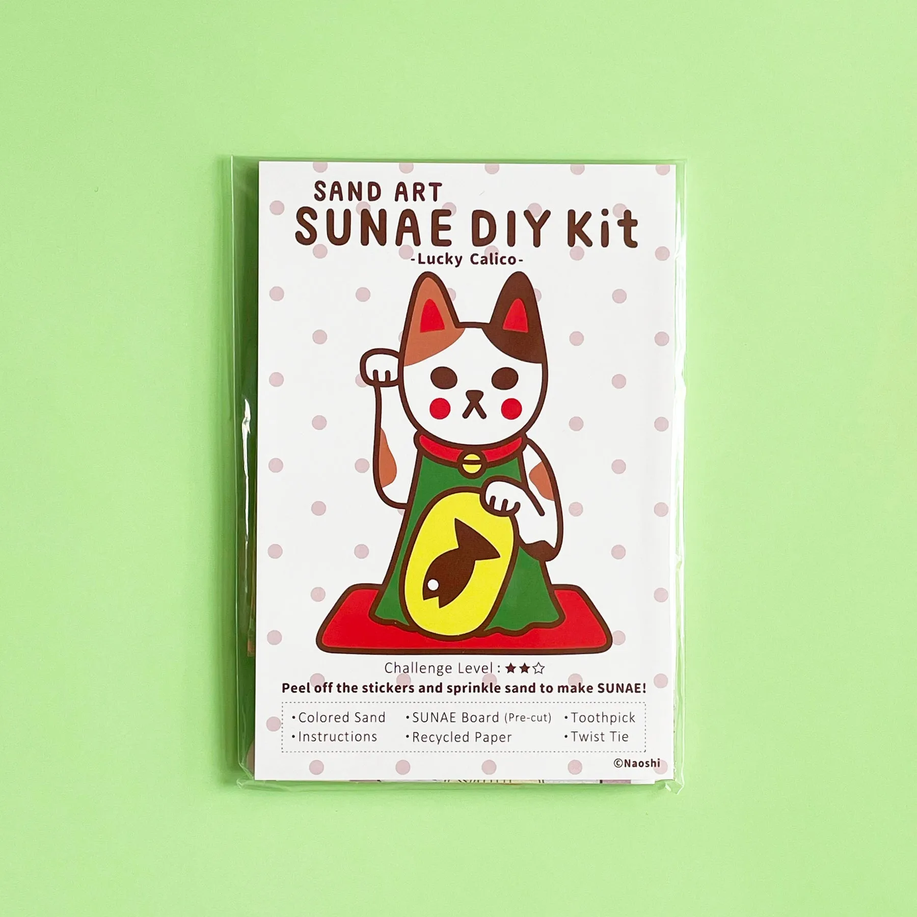 Lucky Calico Sunae Sand Art Kit