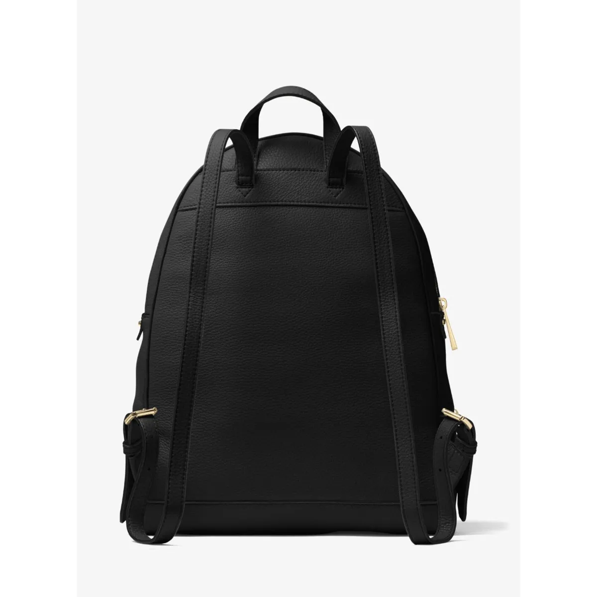 Michael Kors Rhea Large Leather Backpack In Black - 30S5GEZB3L