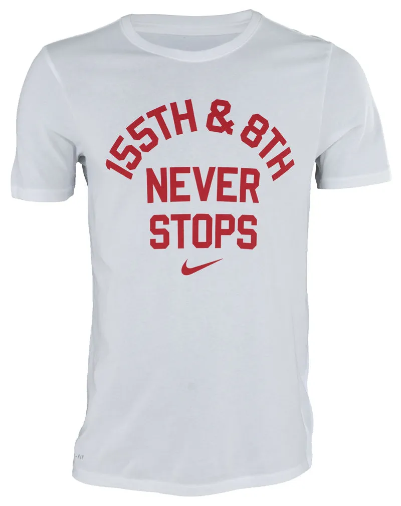 Nike 155th & 8th Never Stops Tee *New* All Star Game Mens Style : 728034