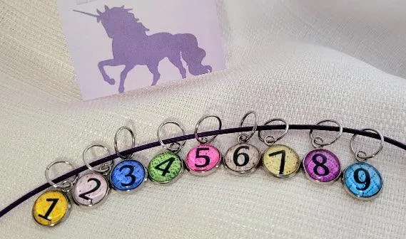 Numbered Stitch Markers by Arte Brunelle