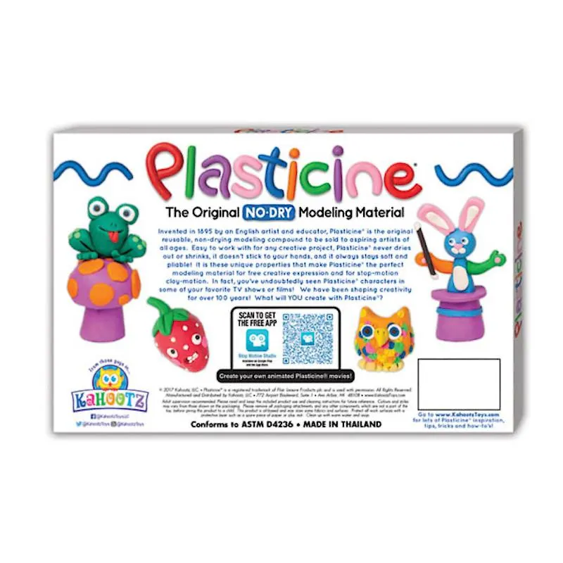 Plasticine 24 Colour Rainbow Play Pack