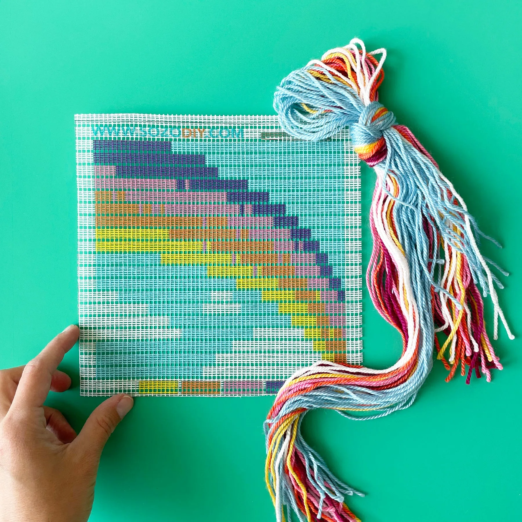 Rainbow Needlepoint Kit