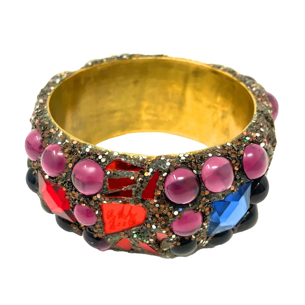 RED AND PURPLE BANGLE