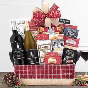 Robert Mondavi Private Selection Duet: Wine Gift Basket