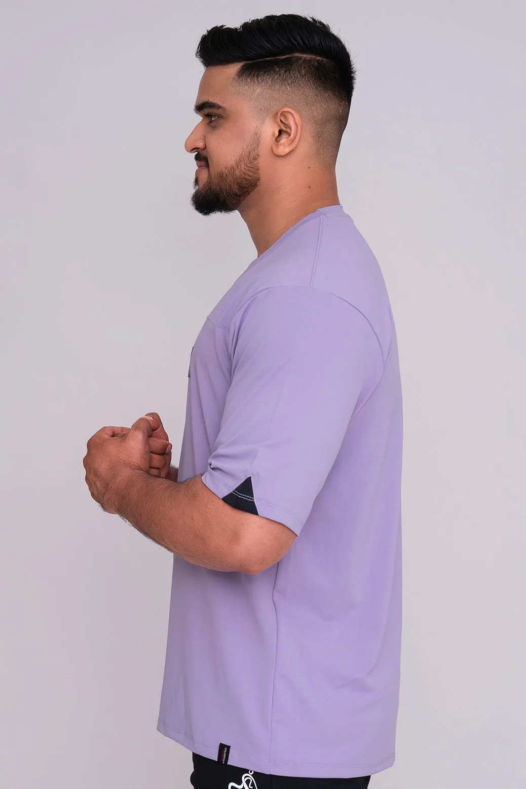 Rudestyle HD oversized T-Shirt - Lilac