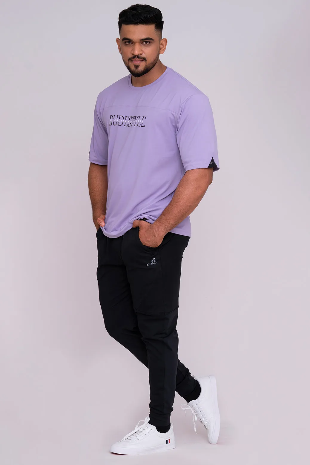 Rudestyle HD oversized T-Shirt - Lilac