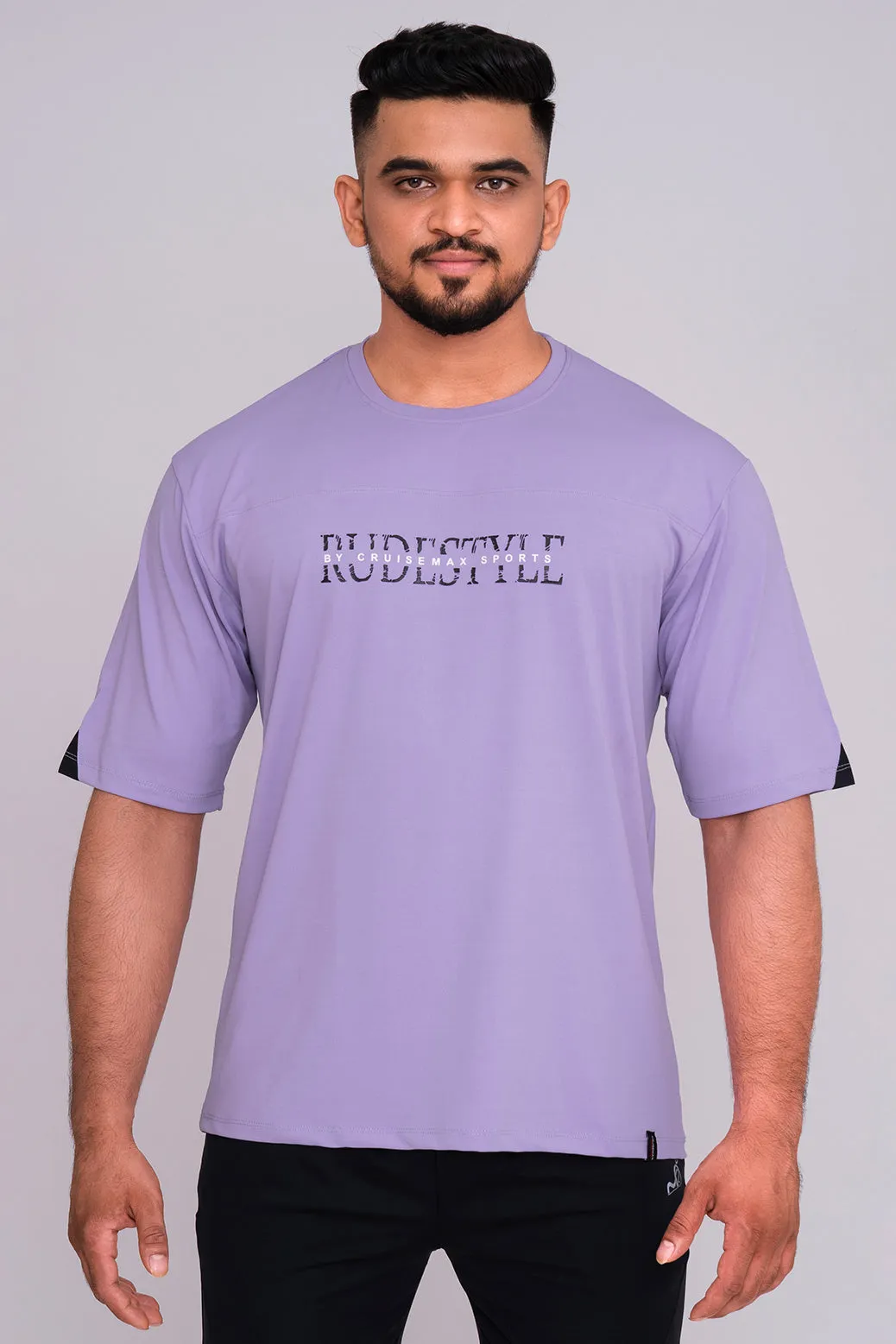 Rudestyle HD oversized T-Shirt - Lilac