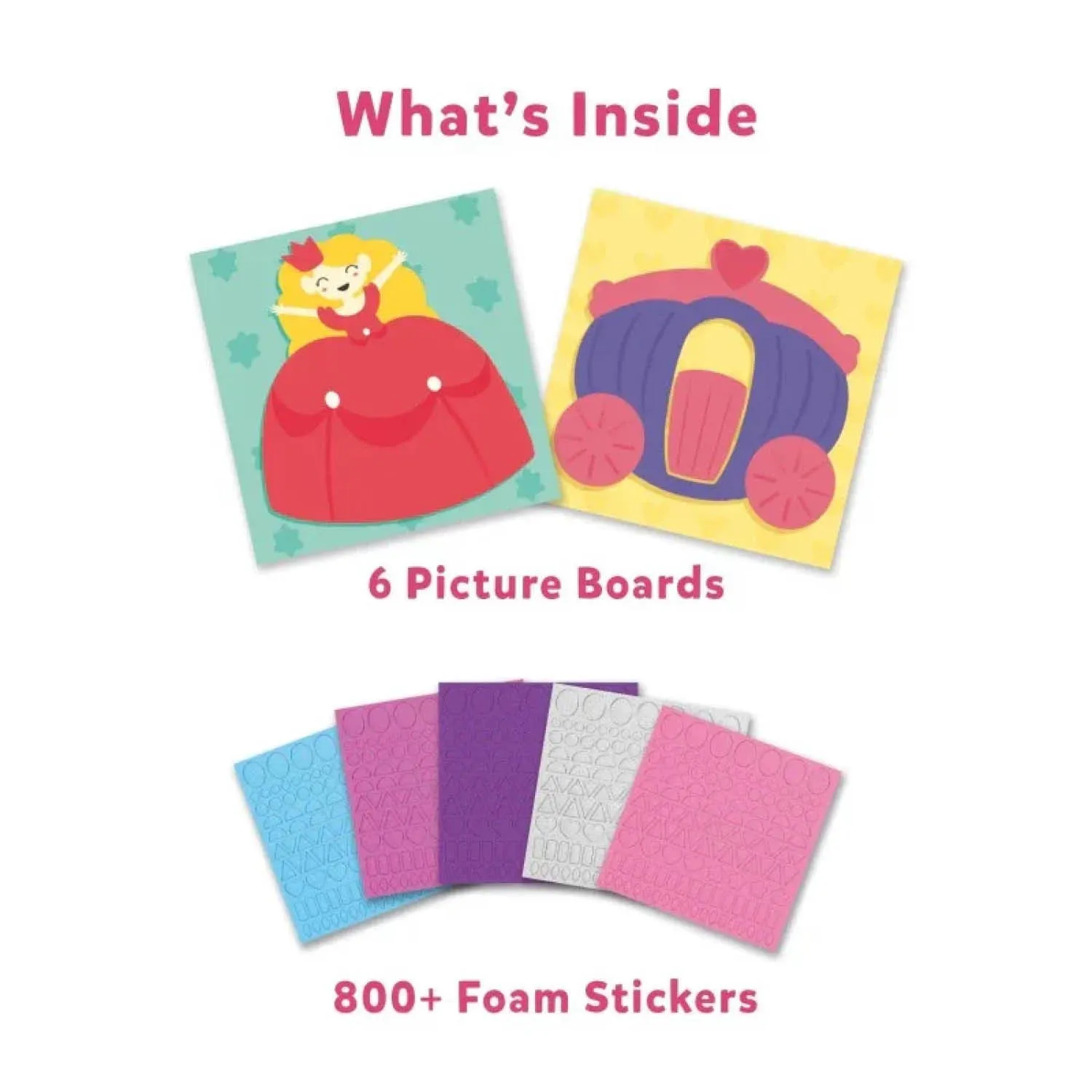 Skillmatics Fun with Foam: Unicorn & Princesses No Mess Sticker Art (Ages 3-7)