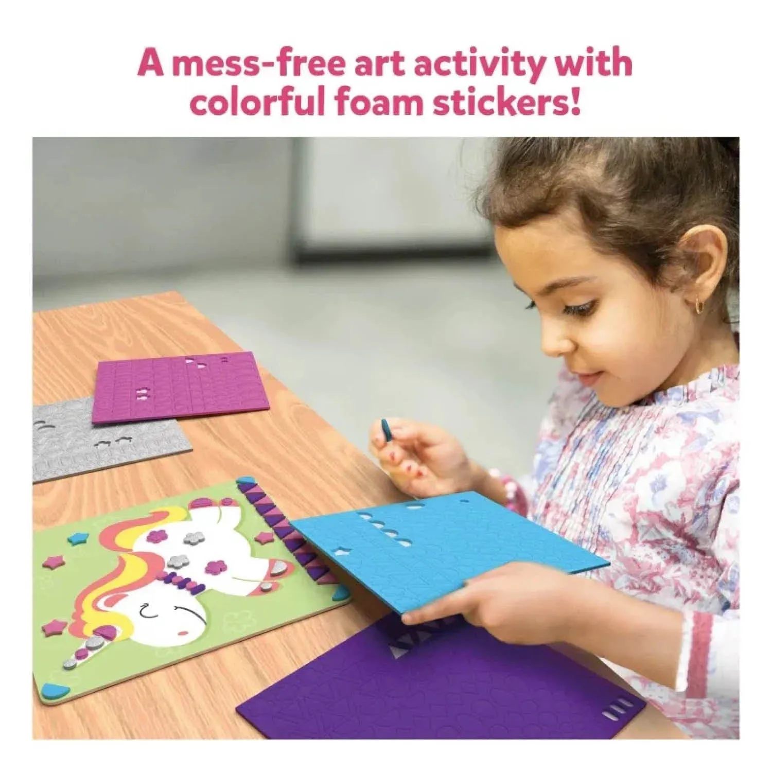 Skillmatics Fun with Foam: Unicorn & Princesses No Mess Sticker Art (Ages 3-7)