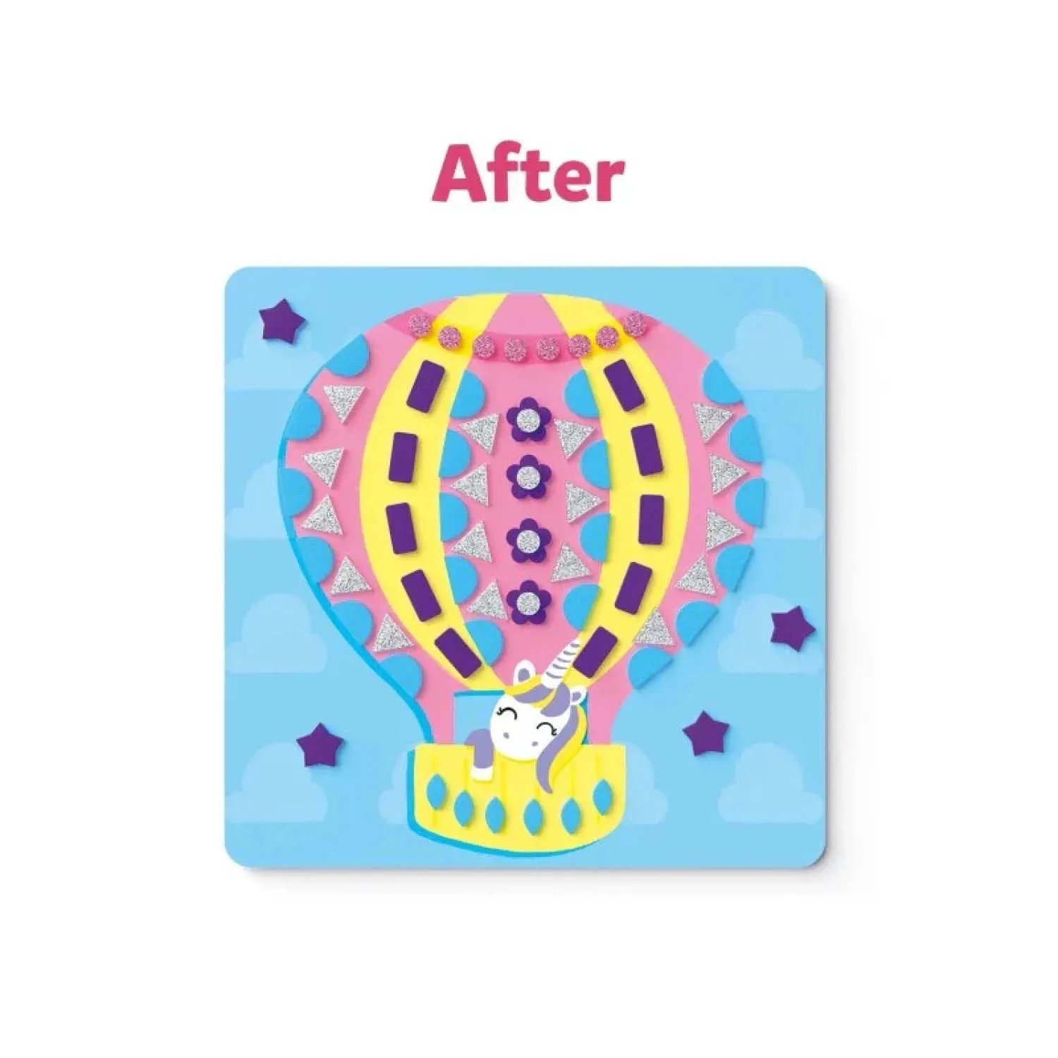 Skillmatics Fun with Foam: Unicorn & Princesses No Mess Sticker Art (Ages 3-7)