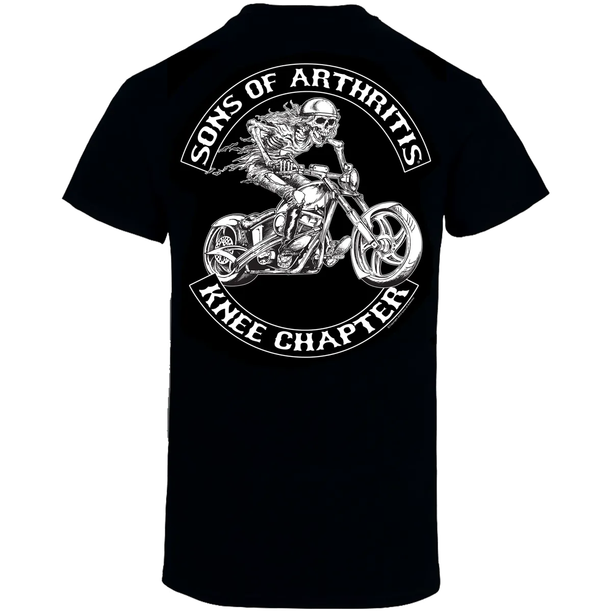 Sons of Arthritis KNEE CHAPTER Biker T-Shirt