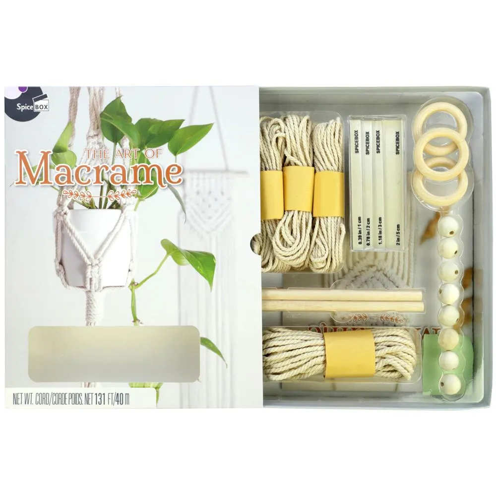 SpiceBox The Art of Macrame Kit