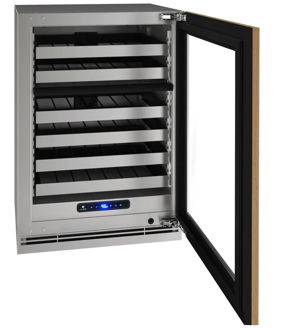 U-Line UHWD524IG01A Hwd524 24" Dual-zone Wine Refrigerator With Integrated Frame Finish and Field Reversible Door Swing (115 V/60 Hz)