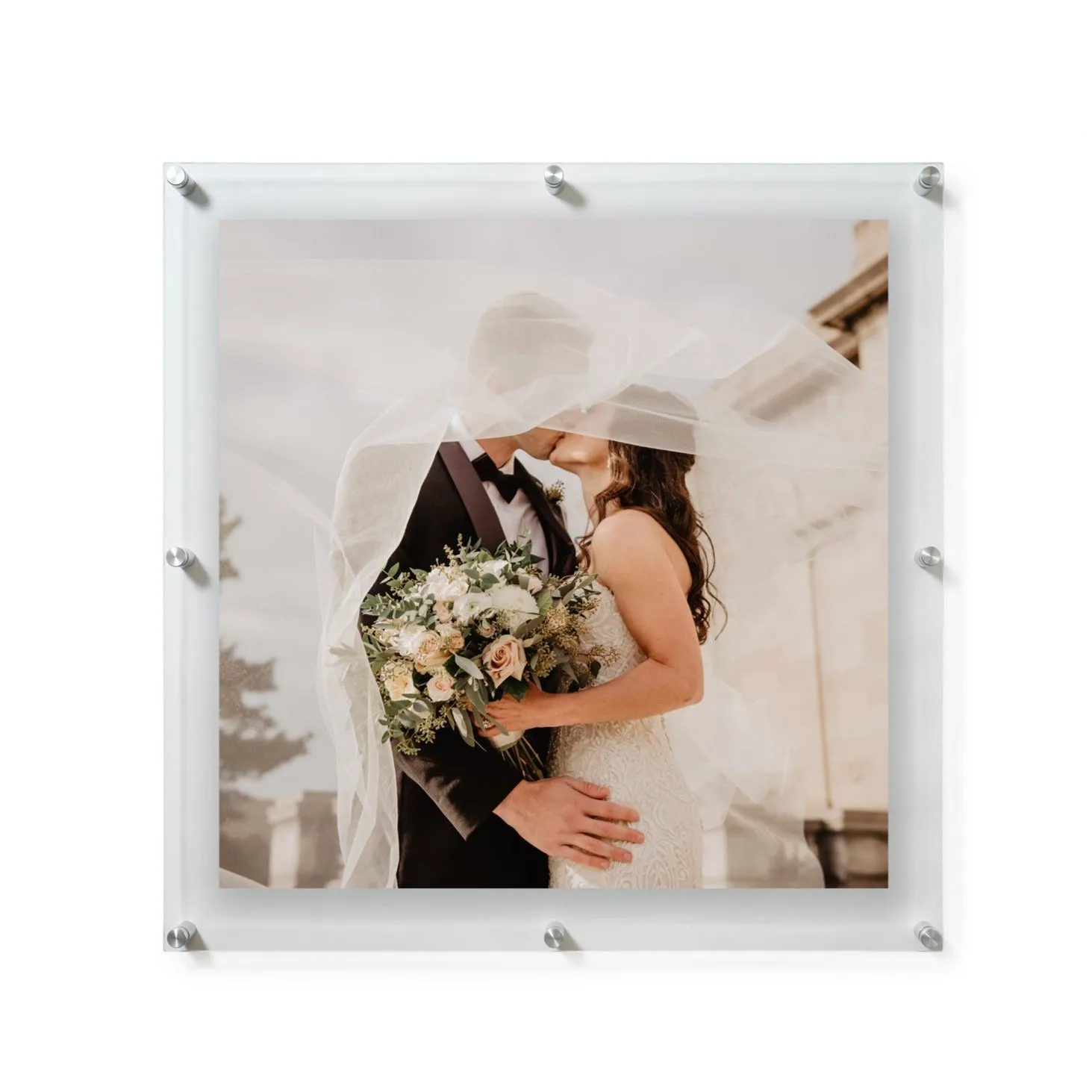 Wedding Collection Double Panel Floating Frames