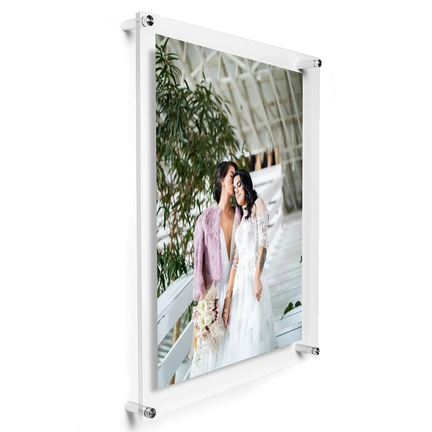 Wedding Collection Double Panel Floating Frames