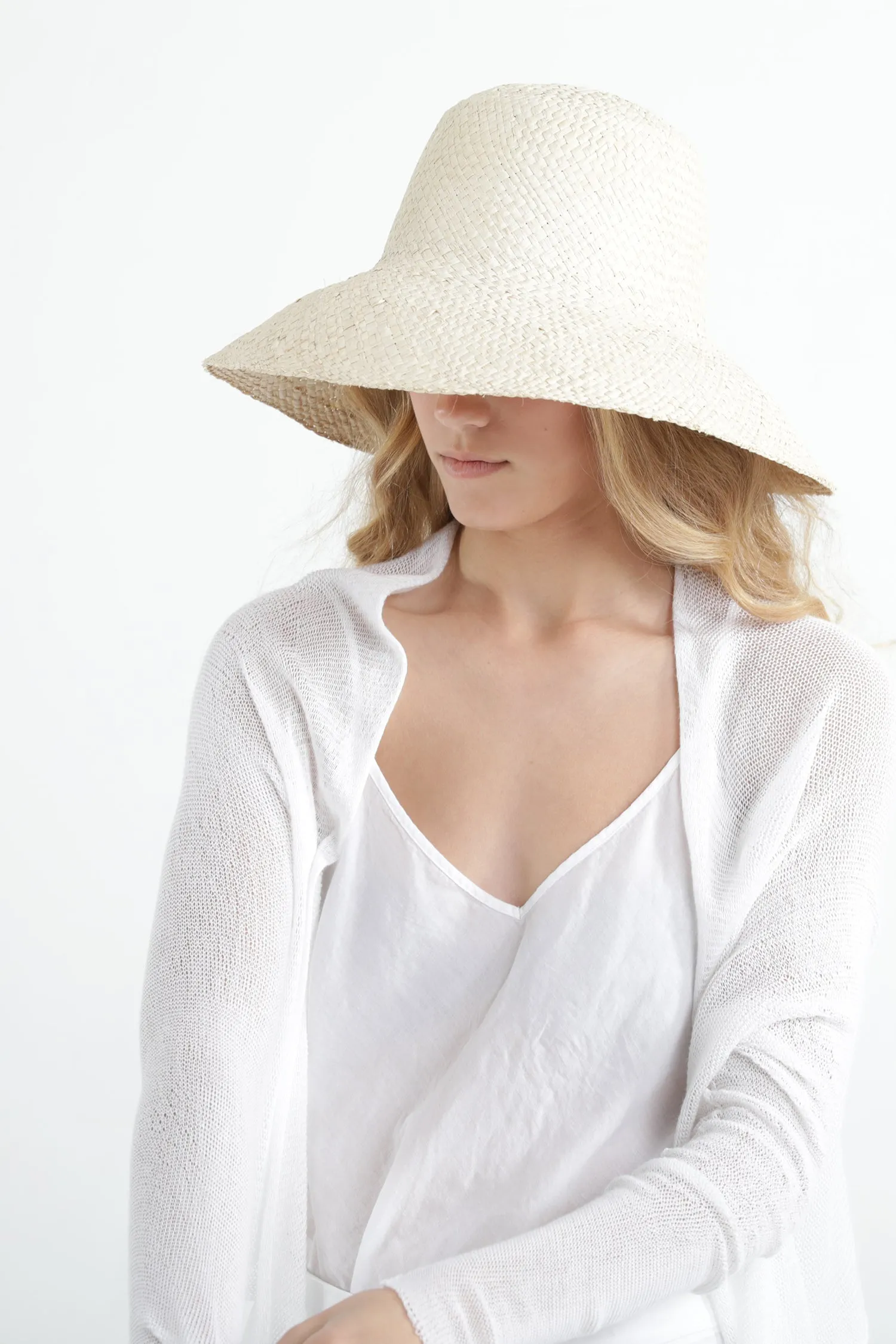 White Short Light Bamboo Cardigan